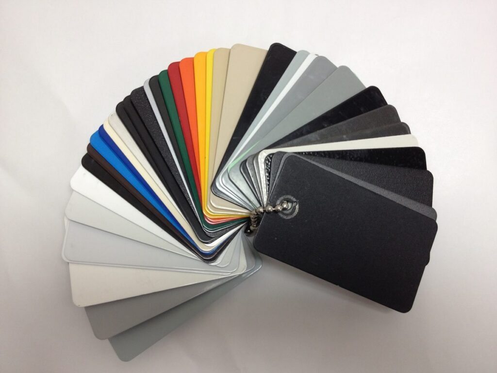 Powder Coating Color Options Available